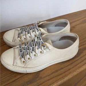 Dior Women’s White Sneakers size37.5